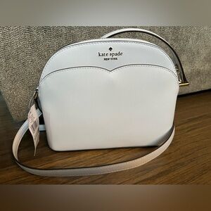 Kate Spade Payton Dome Pale Saphire Saffiano Leather Crossbody